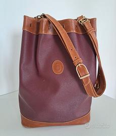 Borsa tracolla secchiello Trussardi vintage