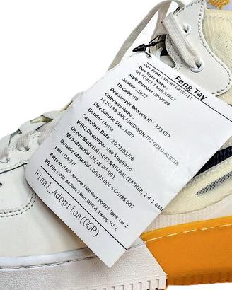 Nike Air Force 1  Mid React SAMPLE-paio -Tg. 42,5
