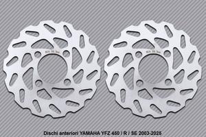 Dischi anteriori YAMAHA YFZ 450 / R / SE 2003-2025