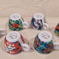 tazzine caffè espresso illy "Videogramm"i 1996