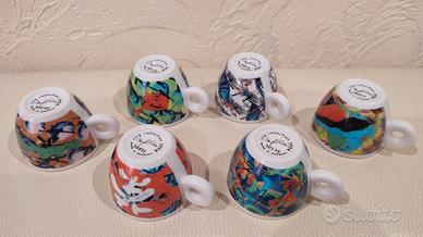 tazzine caffè espresso illy "Videogramm"i 1996