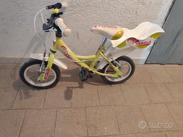 Bicicletta per bambine " Fiorella " 3/6 anni