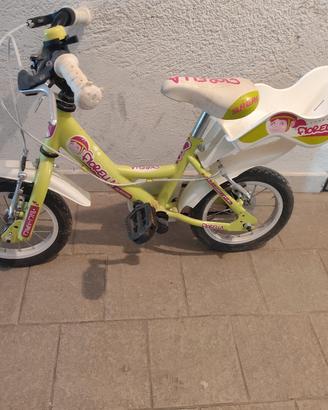 Bicicletta per bambine " Fiorella " 3/6 anni