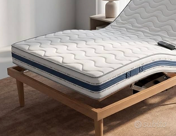 Letto Ortopedico piazza e mezza e materasso Memory