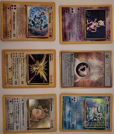 Carte Pokemon HOLO/PROMO/1 ed. originali