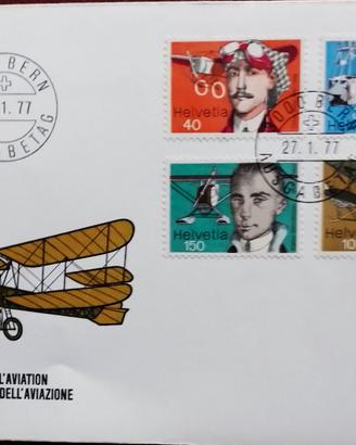 Buste 1° Giorno Svizzera - Francobolli