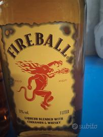 whisky 2 bottiglie Fireball.....shot