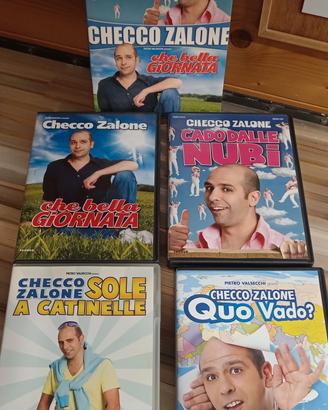 4 dvd checco zalone 