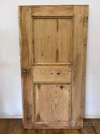 Porta antica in legno massello