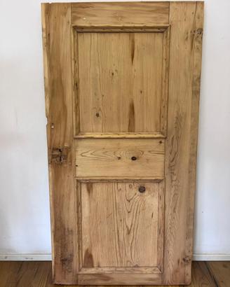 Porta antica in legno massello