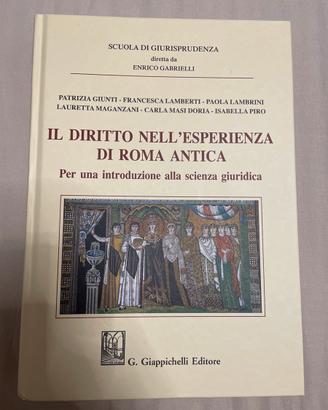 Il diritto nell’esperienza di Roma Antica