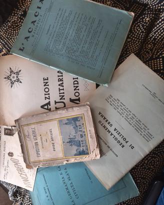 lotto documenti storici