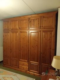 Camera da letto in pino