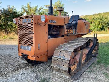 Trattore Fiat 80C con apripista