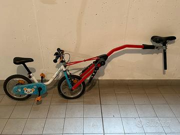 Trail Angel barra da traino bici bimbo