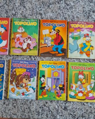 Lotto fumetti Topolino da 1251 a 1260