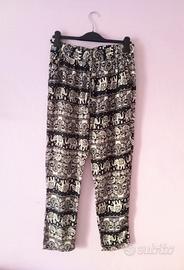 pantalone estivo donna stile etnico 