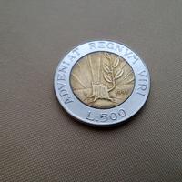 500 lire sanmarinesi "Adveniat Regnum Viri" (1993)