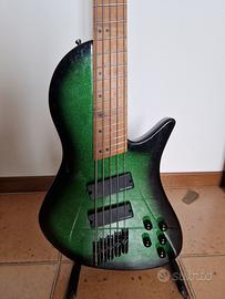 Harley Benton MSB-5 basso 5 corde multiscala