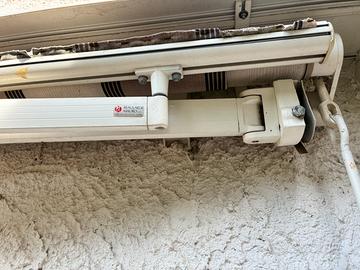 2 tende da sole a bracci a bracci estendibili 4 mt