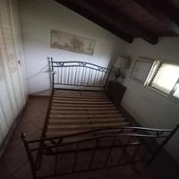 letto matrimoniale compreso in ferro 