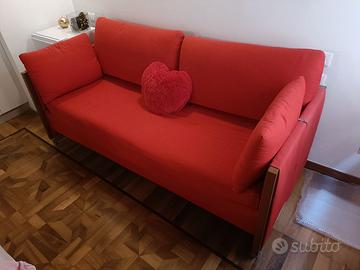 Divano letto trasformabile in due letti a castello