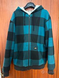 Vans Full Zip Sherpa Lined Hoodie Teal