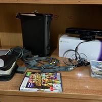 XBOX 360 Elite 120 GB + 3 joystick + Kinect 