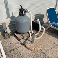 Filtro a sabbia  e pompa