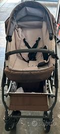Passeggino con struttura, borsa, navicella
