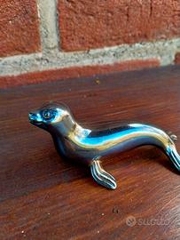 Statuetta foca vintage
