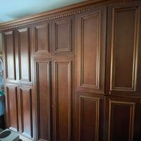 Camera da letto in legno massello