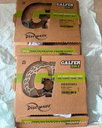 Coppia di dischi Galfer Wave Centerlock