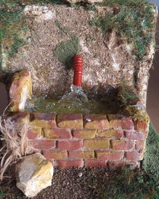 Fontana Rustica Artigianale per Presepe