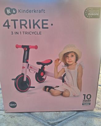 Kinderkraft 4 trike 3in1 Triciclo Mini bici