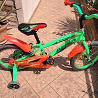 Bicicletta fluo bambino Atala teddy 16 pollici