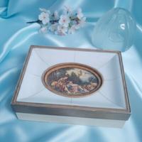 Elegante Scatola Vintage Lusso Rara