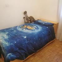 letto singolo/doppio con contenitore