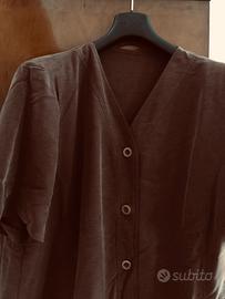 Vestito elegante marrone