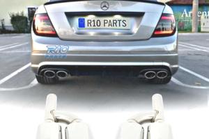 TERMINALI SCARICO MERCEDES CLASSE C W204 07-15 LOO