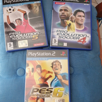 Lotto 3 giochi calcio Playstation II