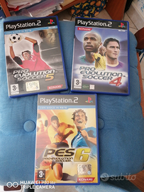 Lotto 3 giochi calcio Playstation II