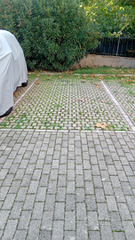 Posto con cancello e lucchetto -zona Settecamini-