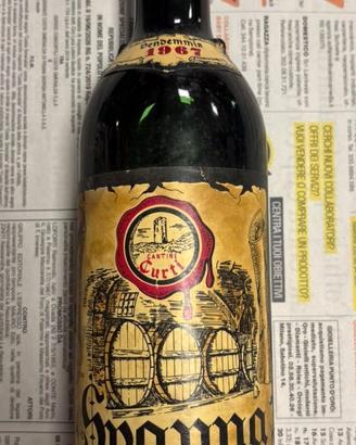 Botttiglia di vino SPANNA Gattinara Annata 1964