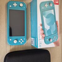Nintendo Switch lite turchese