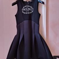 Mini abito nero MNML Couture