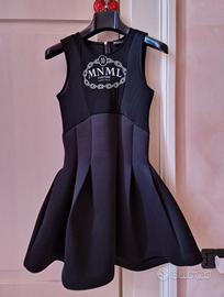 Mini abito nero MNML Couture