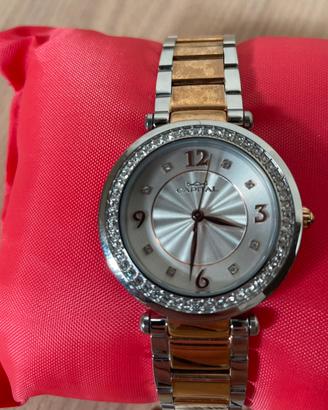 Orologio Capital  Bicolore con Brillantini Nuovo!