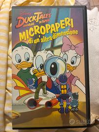 VHS DuckTales Micropaperi Disney VS4199 1987