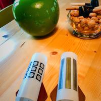 Lampade Applique in vetro opalino serigrafato 